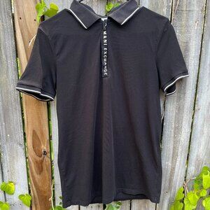 Armani Exchange 3/4 Zip Shirt - S